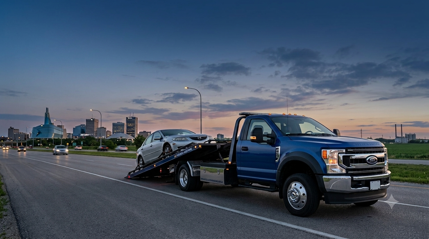 Car Towing Service in Winnipeg
