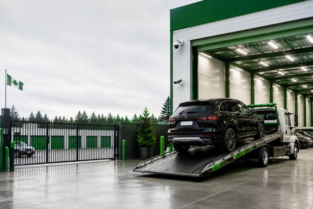 Vehicle Storage Service in Winnipeg