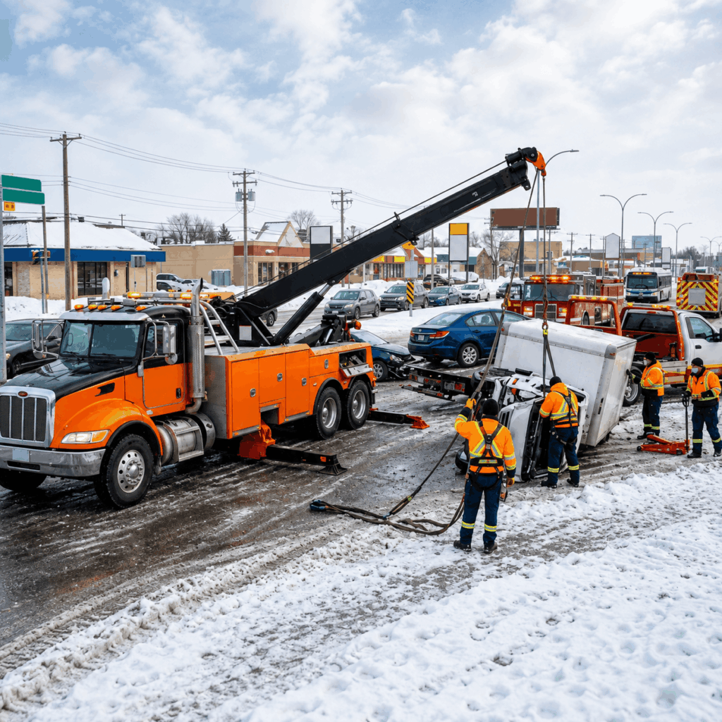 Emergency Vehicle Recovery in Winnipeg