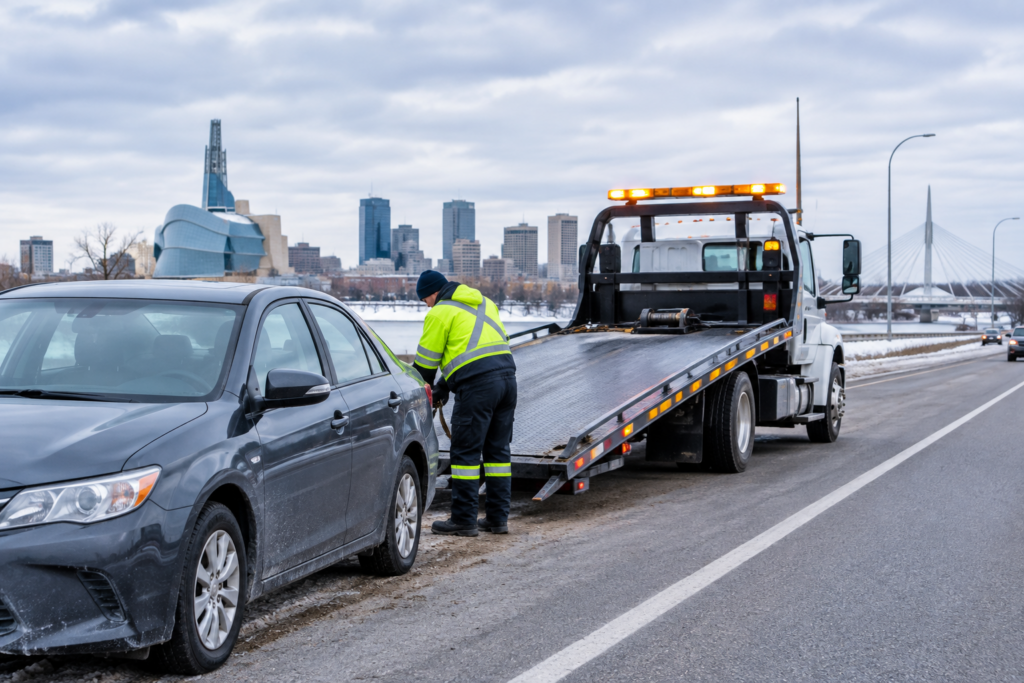 Best Towing Company in winnipeg