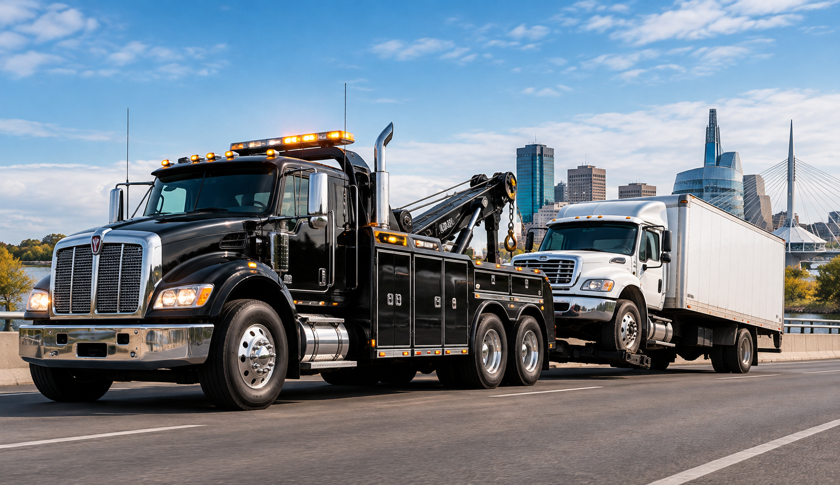 heavy duty towing in winnipeg