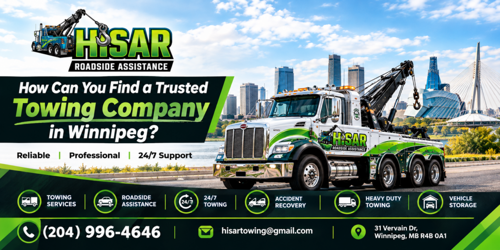 How Can You Find a Trusted Towing Company in Winnipeg?